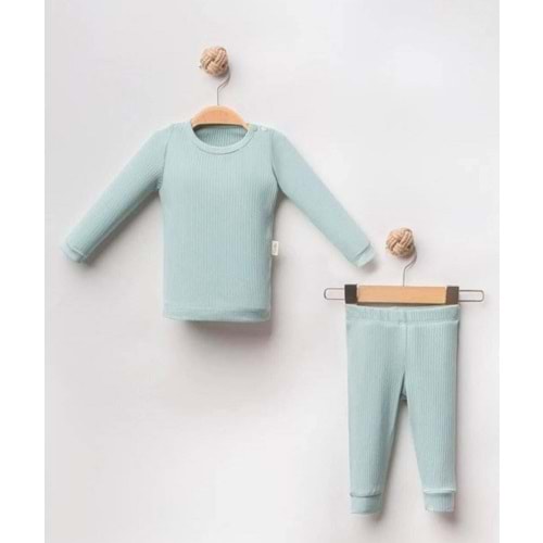Colbi Baby 4056 Modal 2'li Takım 6-9 Ay Yeşil
