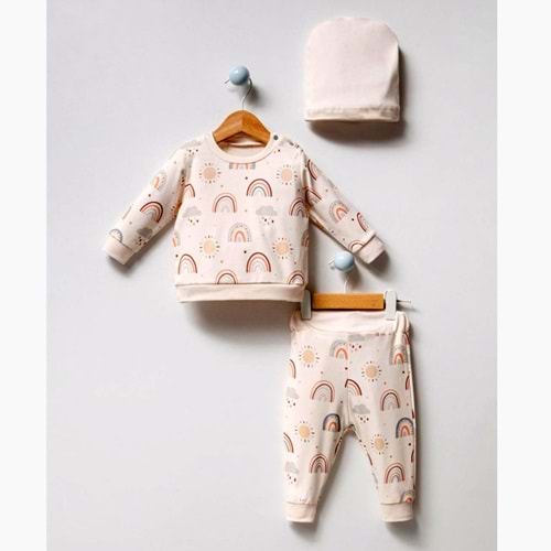 By Bubbles 7039 Gökkuşağı 2li Takım 12-18 Ay KEMİK