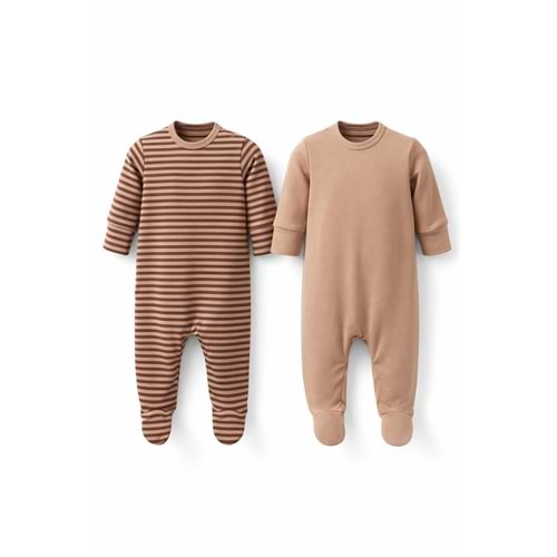 Eslenza Baby ESL-0048 Patikli 2li Tulum