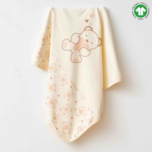 Eslenza Baby ESL-2206 Naturel Battaniye KAHVE