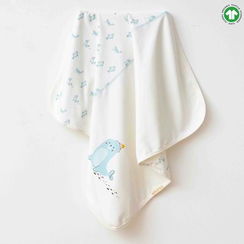 Eslenza Baby ESL-2204 Naturel Battaniye GRİ