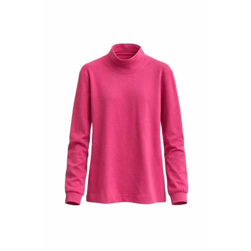 Şeygi Uzun Kol Yarım Balıkçı Yaka Badi 6 Yaş K.PEMBE