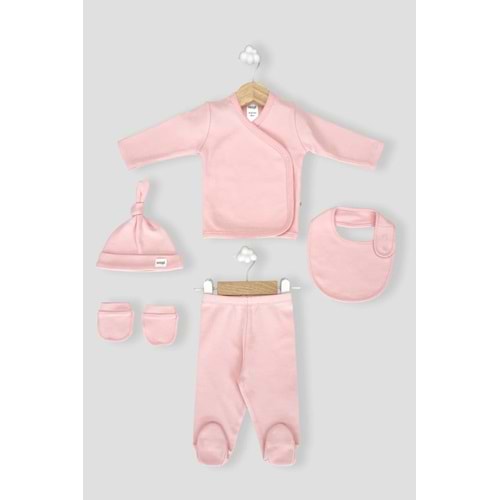 Sezgi Baby 5li Hastane Çıkışı YENİDOĞAN PEMBE