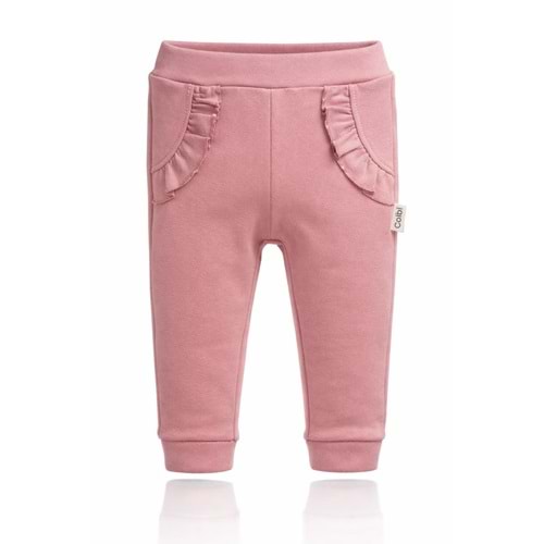 Colbi Baby 1057 Cebi Fırfırlı Pantolon 0-3 Ay Gül Kurusu