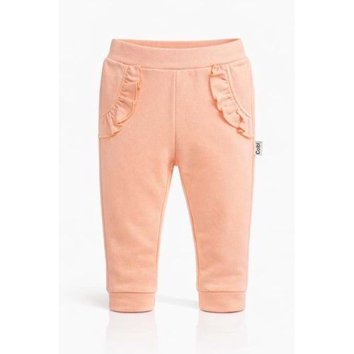 Colbi Baby 1057 Cebi Fırfırlı Pantolon 9-12 Ay Somon