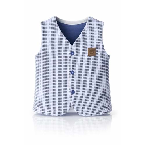 Colbi Baby 1061 Pötikareli İnterlok Yelek