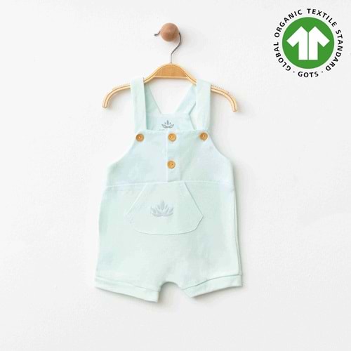 Eslenza ESL-0031 Organik Pamuk Salopet 24 AY BEBE MAVİ