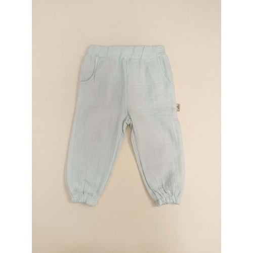 Colbi Baby 5146 Müslin Tek Pantolon 3-6 AY MAVİ