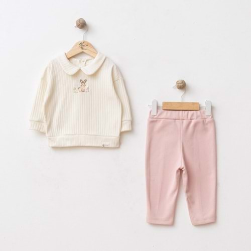 DbMoon 1064 Mom Rabbit 2li Takım 9-12 AY PEMBE