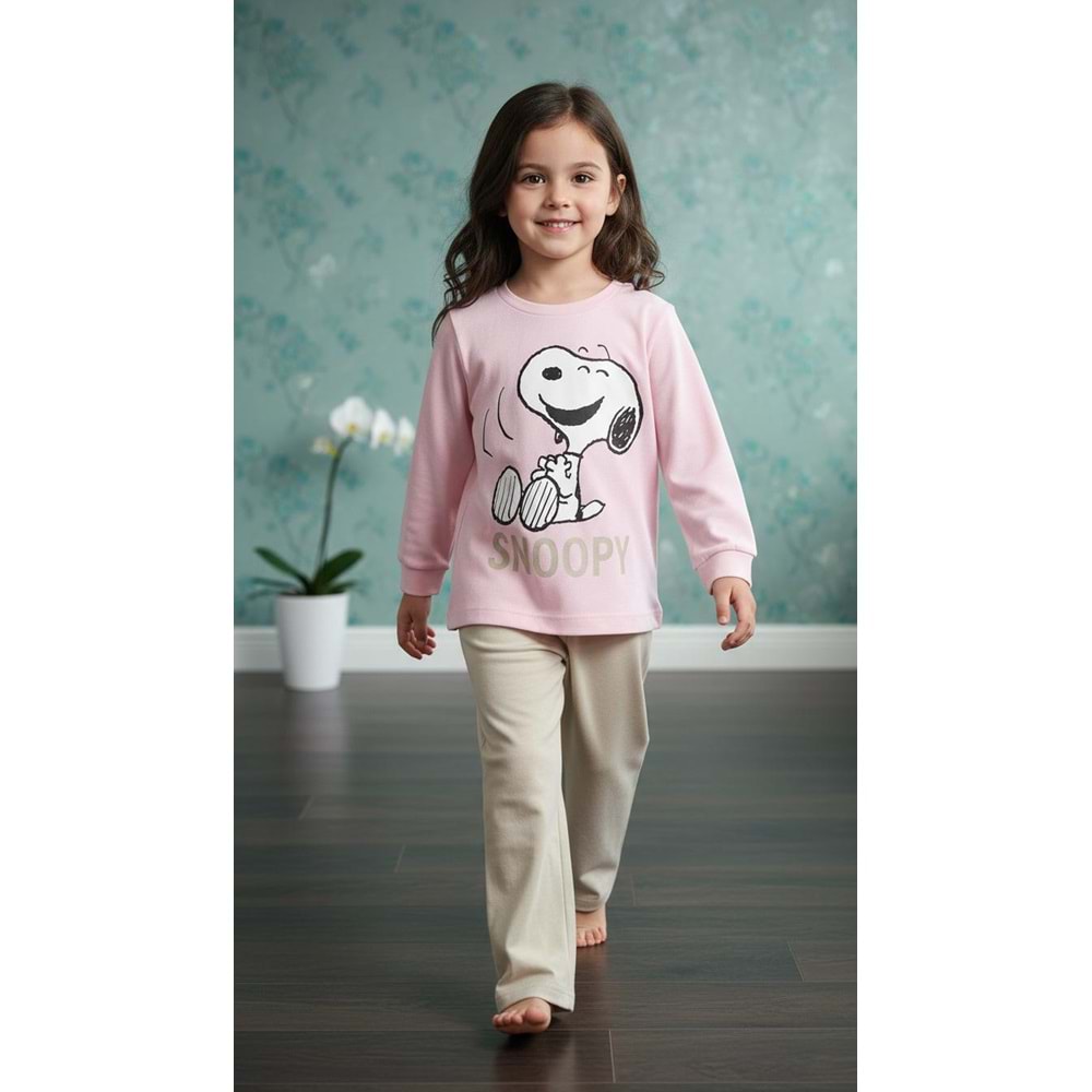 Çimpa SN-22341 Snoopy 2li Takım 3 Yaş EKRU