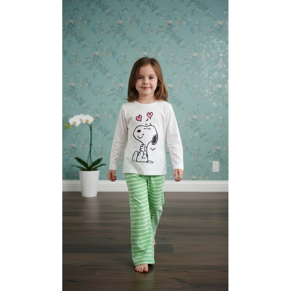 Çimpa SN-22350 Snoopy 2li Takım 7 Yaş EKRU
