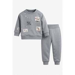 İggy 125255 Space Nakışlı 2li Takım