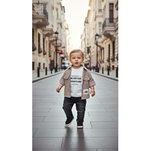 Comfort Baby Gömlekli Wild Baskılı 3lü Takım