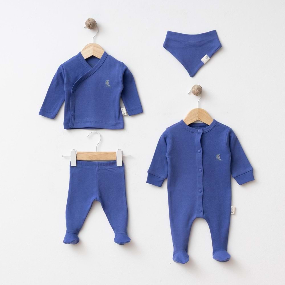 DbMoon 2012 Tulumlu 4lü Zıbın Set